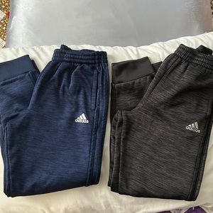 Boys adidas fleece lined joggers for extra warmth! Size 7.